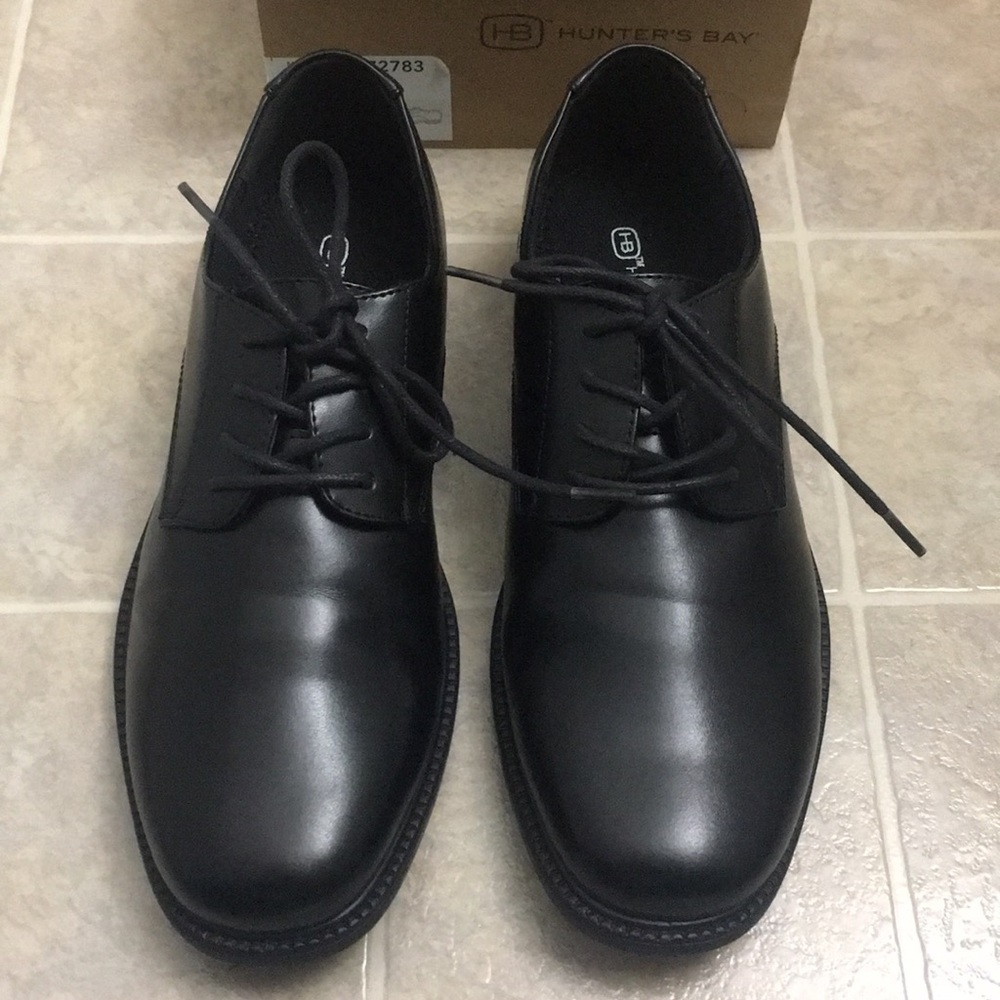 🧩New Hunter’s Bay Men’s Shoes Size 8 Black ‼️ASK FOR DISCOUNT SEE 👀NOTE⬇️‼️ - Picture 2 of 8